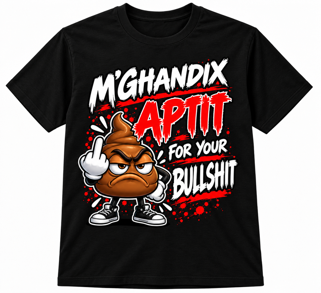 M'GĦANDIX APTIT FOR YOUR BULLSHIT