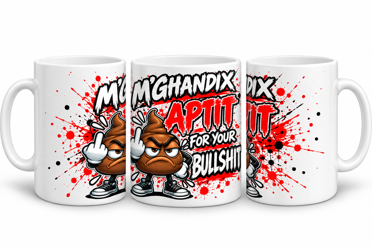 M’GĦANDIX APTIT FOR YOUR BULLSHIT! 💩😂