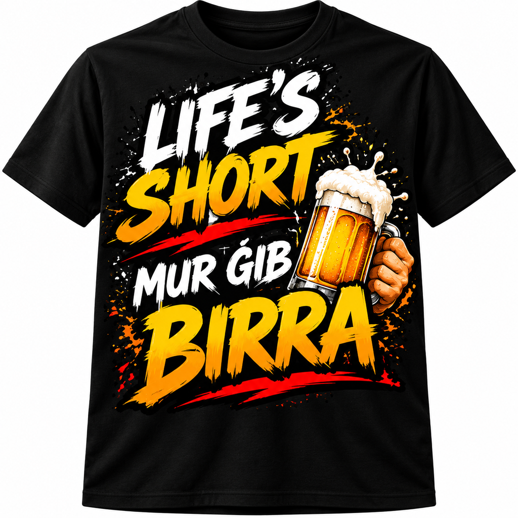 LIFE’S SHORT, MUR ĠIB BIRRA! 🍺😂