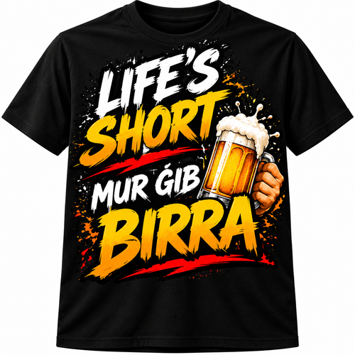 LIFE’S SHORT, MUR ĠIB BIRRA! 🍺😂