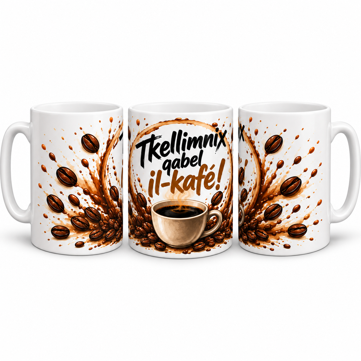 TKELLIMNIX QABEL IL-KAFÈ! ☕